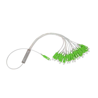 Micro มินิ Module Fiber Optic Splitter FTTH 1x6 SC APC พร้อมความยาวคลื่น 1260nm