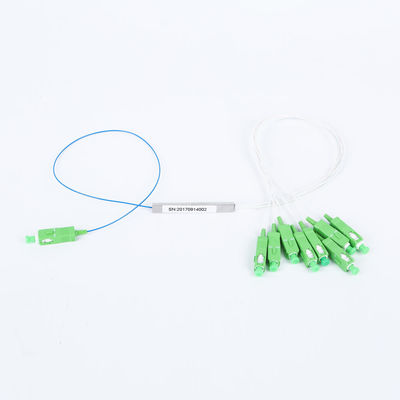 Micro มินิ Module Fiber Optic Splitter FTTH 1x6 SC APC พร้อมความยาวคลื่น 1260nm