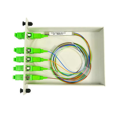 ไฟเบอร์ออปติก Splitter แบบกำหนดเอง, 1X32 Cassette PLC Splitter พร้อมขั้วต่อ SC UPC