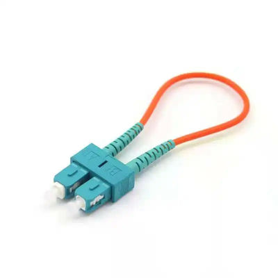มัลติโหมด FTTH ไฟเบอร์ออปติกลูปแบ็ค แบบกำหนดเองพร้อมตัวเชื่อมต่อ LC