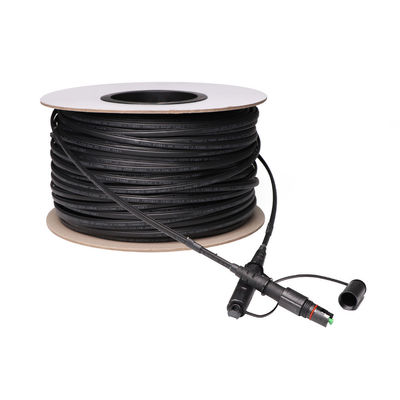 โซลูชัน FTTH กันน้ำ, สายแพทช์ FTTA พร้อมตัวเชื่อมต่อ OptiTap แบบชุบแข็ง SC