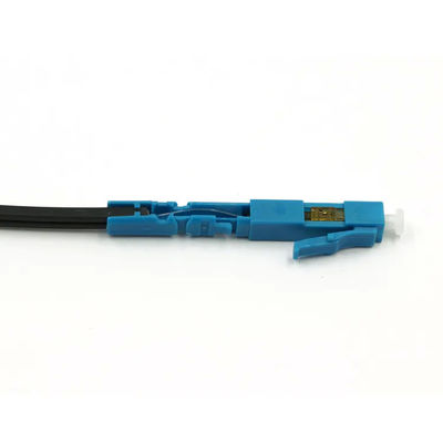 ตัวเชื่อมต่อไฟเบอร์ออปติกสีน้ำเงิน, LC UPC Fast Connector สำหรับ FTTH CATV CCTV