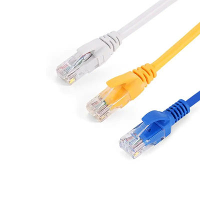 สายแพทช์ Ethernet ของ Sftp Twist Pairs Rj45 Cat5 Cat7 Cat6 สำหรับการสื่อสาร