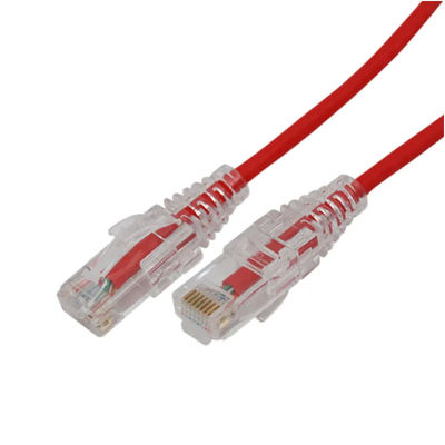 สายแพทช์อีเธอร์เน็ต Cat6A แบบกำหนดเอง, สายแพทช์ S FTP Slim ที่มีความยาว 5 ม. 1 ม