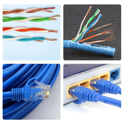 สายแพทช์อีเธอร์เน็ต Cat6A แบบกำหนดเอง, สายแพทช์ S FTP Slim ที่มีความยาว 5 ม. 1 ม