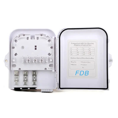 กล่องเทอร์มินัลไฟเบอร์ออปติก 8 แกนสำหรับ NAP ODP FTB FTTH Uncut Cable Fiber Access