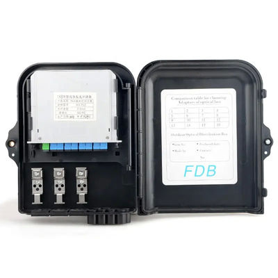 กล่องเทอร์มินัลไฟเบอร์ออปติก 8 แกนสำหรับ NAP ODP FTB FTTH Uncut Cable Fiber Access