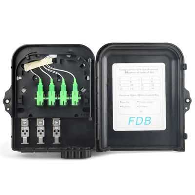 กล่องเทอร์มินัลไฟเบอร์ออปติก 8 แกนสำหรับ NAP ODP FTB FTTH Uncut Cable Fiber Access