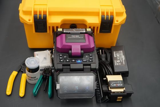 อุปกรณ์เสริมสายเคเบิลไฟเบอร์หลายภาษา, เครื่อง Splicing ไฟเบอร์ออปติก 10 วินาที