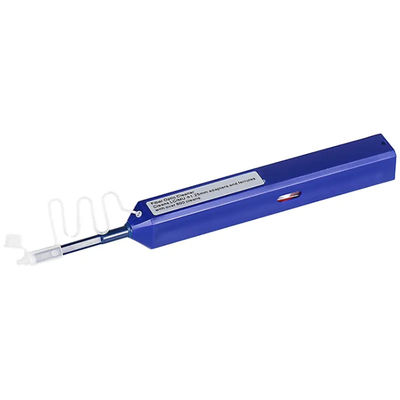 อุปกรณ์เสริมสายเคเบิลไฟเบอร์ Ferrules 1.25 มม. LC MU One Click ปากกาทำความสะอาดไฟเบอร์ออปติก