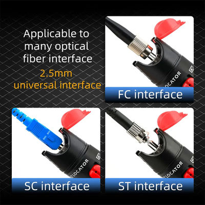 อุปกรณ์เสริมสายไฟเบอร์ 650nm แบบกำหนดเอง, Visual Fault Locator ประเภทปากกา 30mw