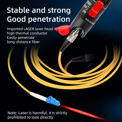 อุปกรณ์เสริมสายไฟเบอร์ 650nm แบบกำหนดเอง, Visual Fault Locator ประเภทปากกา 30mw