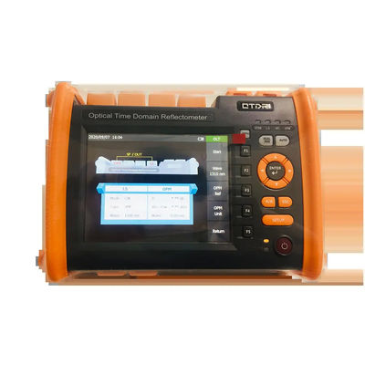 ST3200D เครื่องทดสอบ OTDR ไฟเบอร์ออปติกขนาดเล็กโหมดเดียวสำหรับกลางแจ้ง
