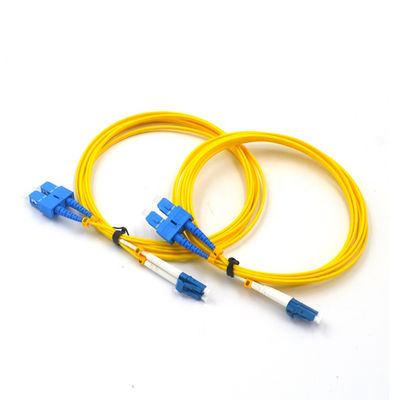 45dB การสูญเสียการกลับ สายไฟเบอร์ออปติก แพทช์ พลีนัม/ รีเซอร์/ LSZH/ OFNP/ OFNR