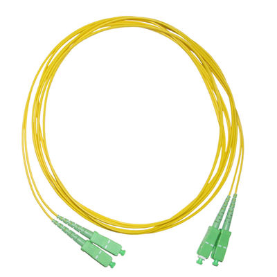 สายพัดพริบไฟเบอร์ออปติกที่กําหนดเอง PVC 2.0mm 3.0mm ≤85% RH ความชื้น