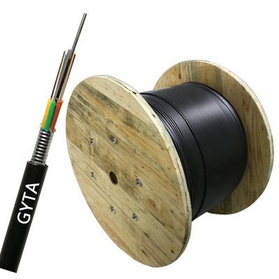 3กว้าง 0.0 มิลลิเมตร Outdoor Fiber Optic Drop Cable OM4 สําหรับเครือข่ายความเร็วสูง